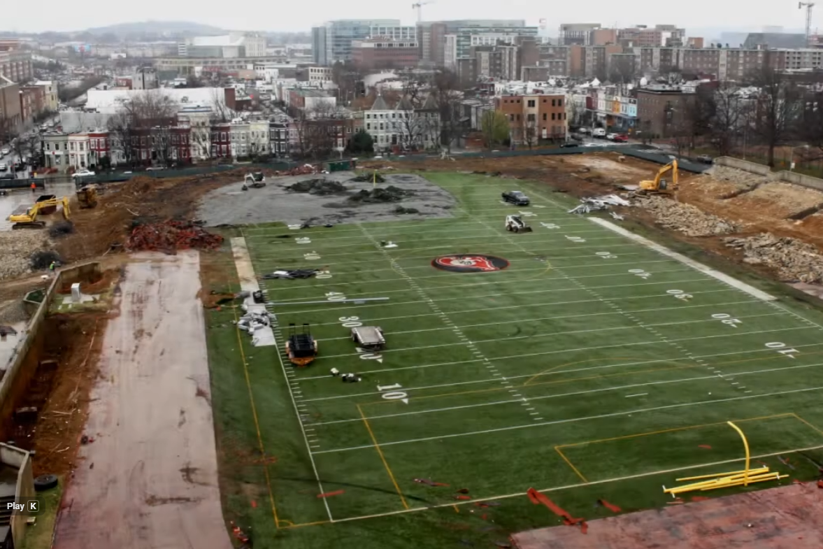 Construction progress photo